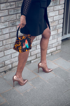 Naserian - Acrylic Top Handle Bag