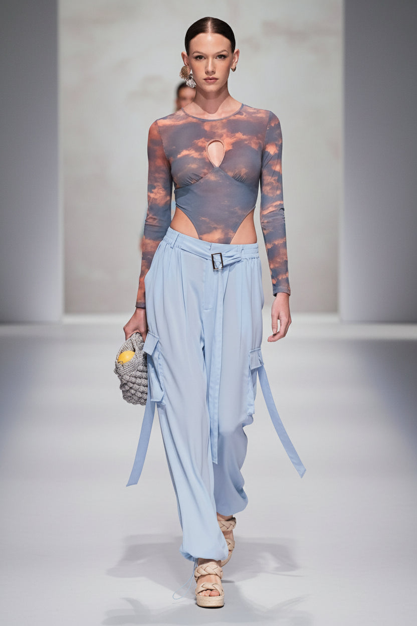 Ocean Breeze Chiffon Pant