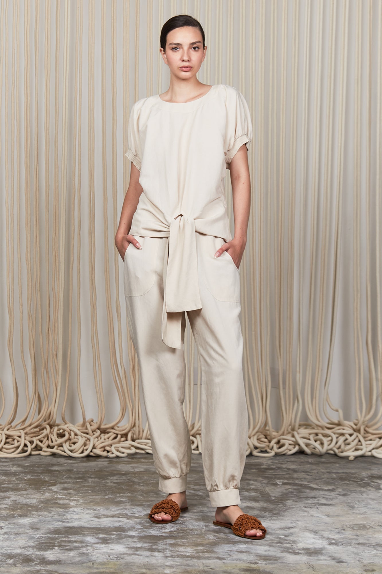 Shelby Blouse | Ecru