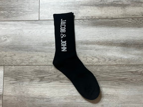 Black Logo Socks
