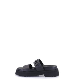 Eco-Friendly Black Platform Sandals Bril