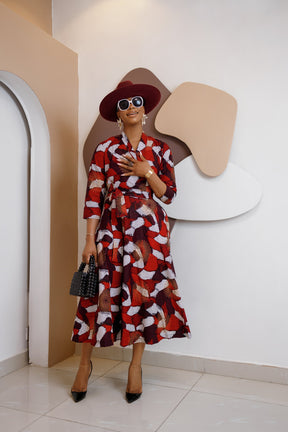 Nwayioma Wrap Dress