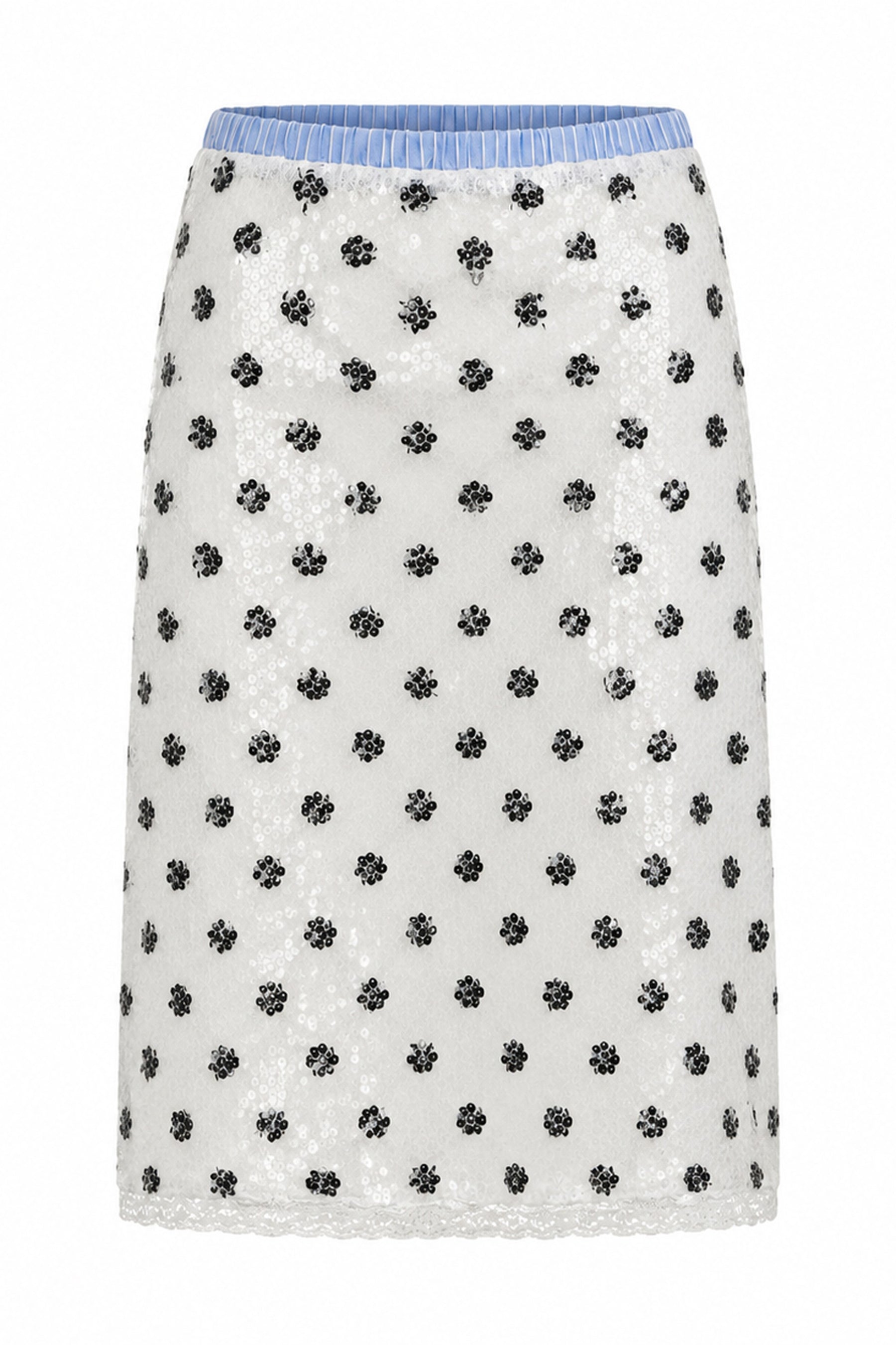 CELESTE SEQUIN DOT SKIRT
