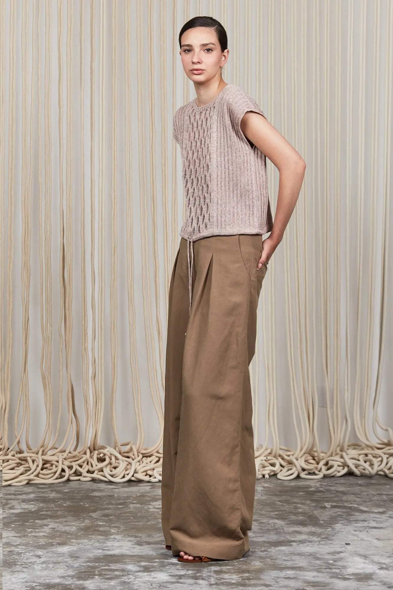 Caroline Vest | Rose Melange