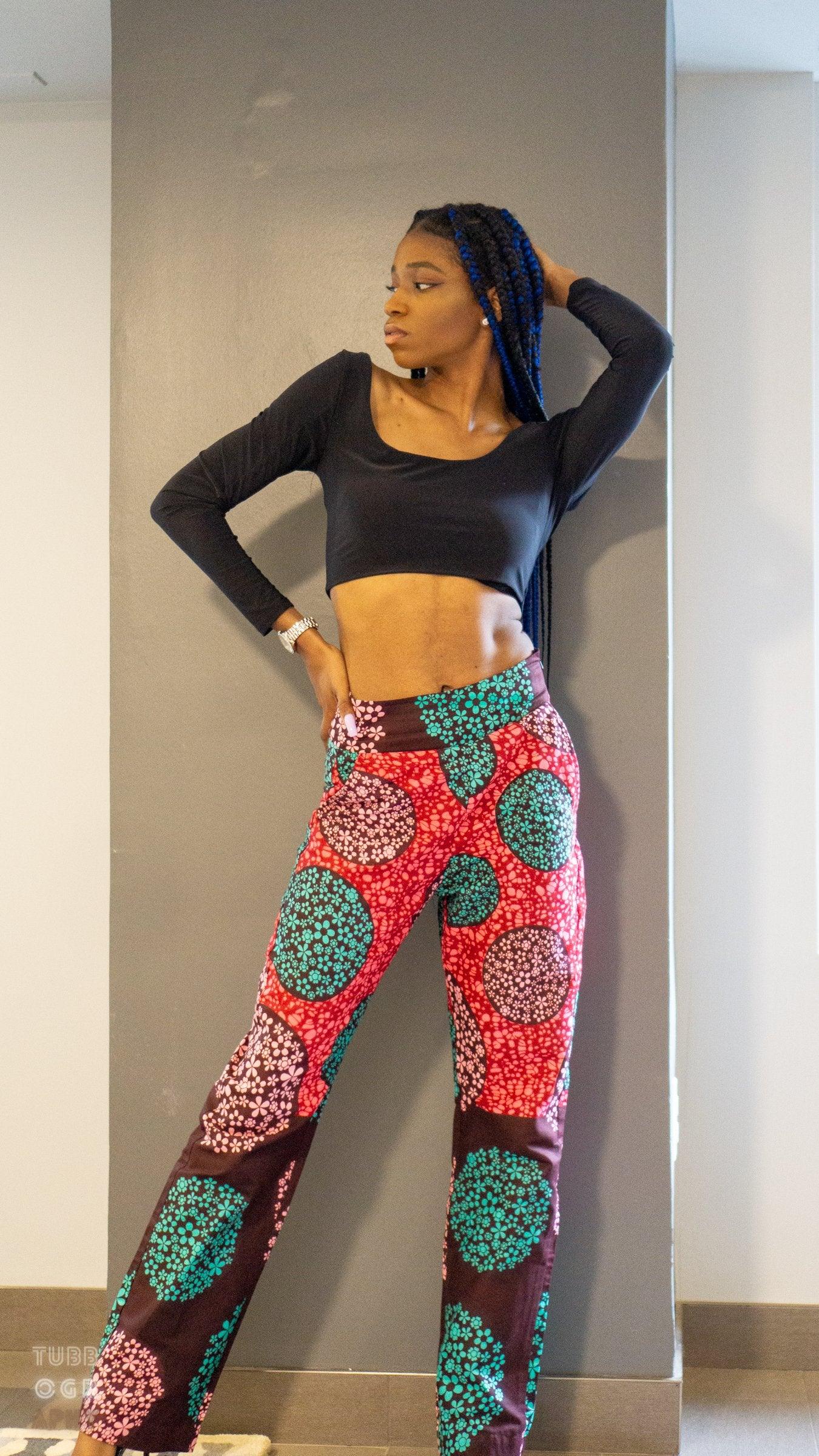 Nanny African Print Pants