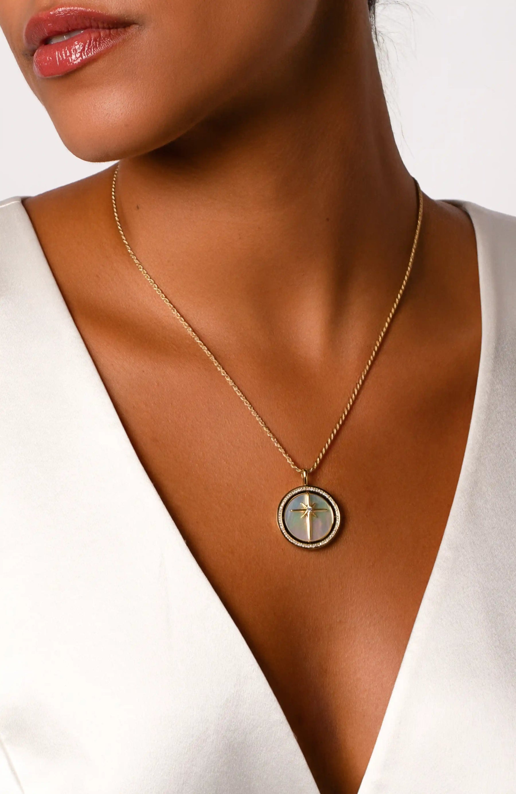 True Direction Compass Necklace