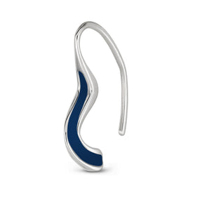 Sahab Color Mini Hoops - Silver