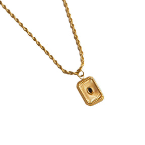 Onyx Gemstone Necklace