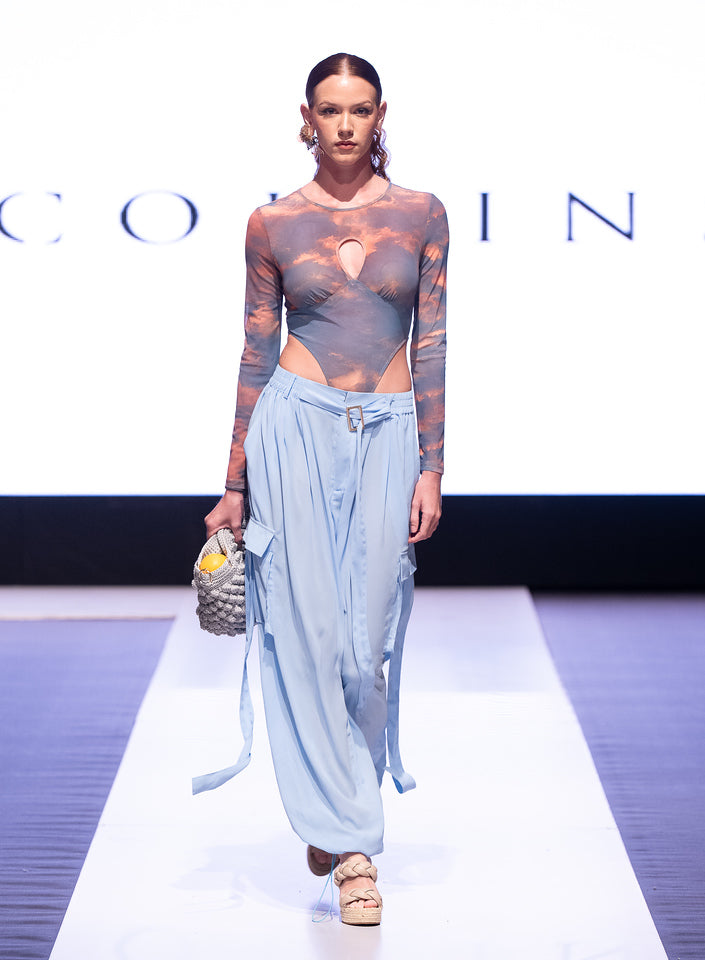 Ocean Breeze Chiffon Pant