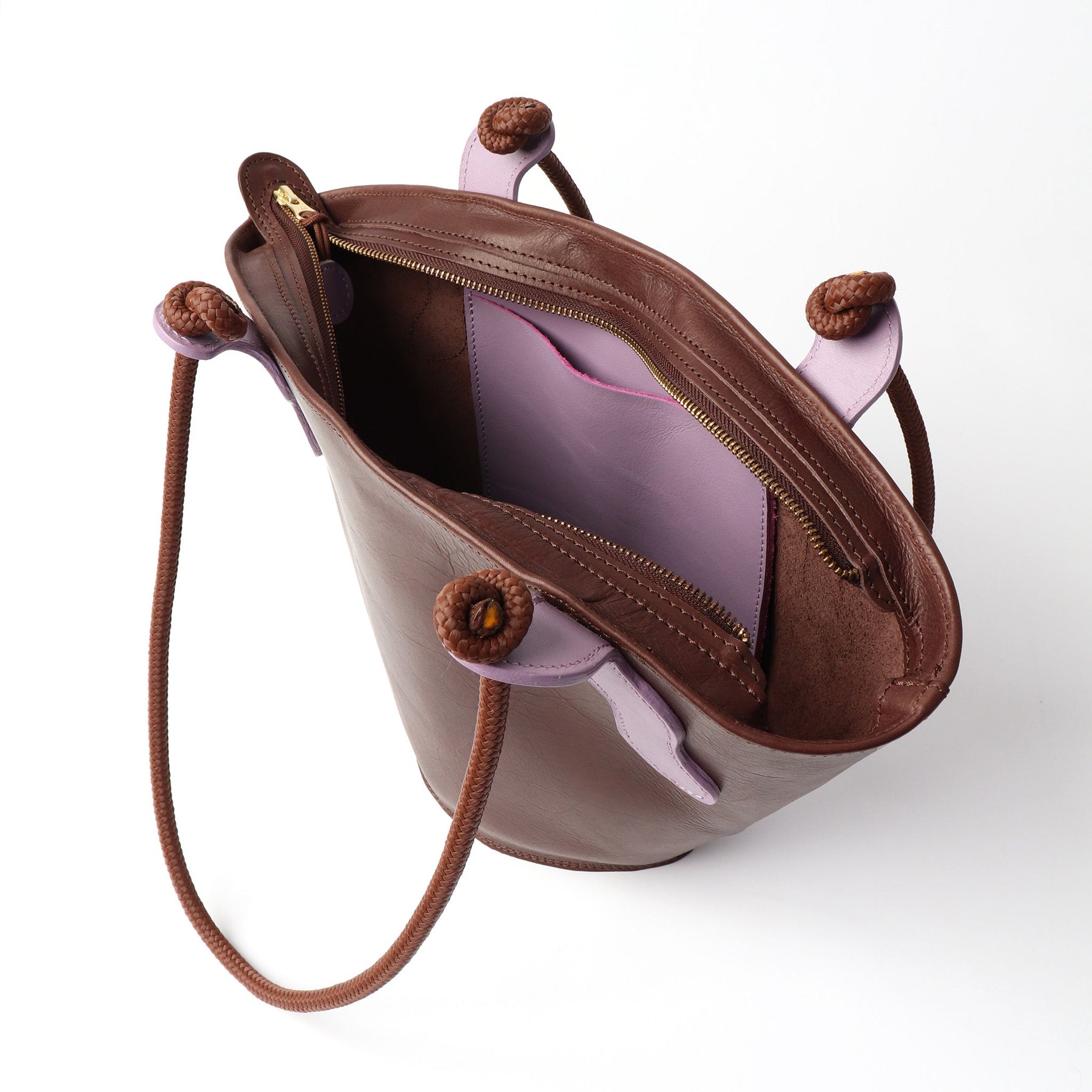Emele Bag - Chocolate / Lilac