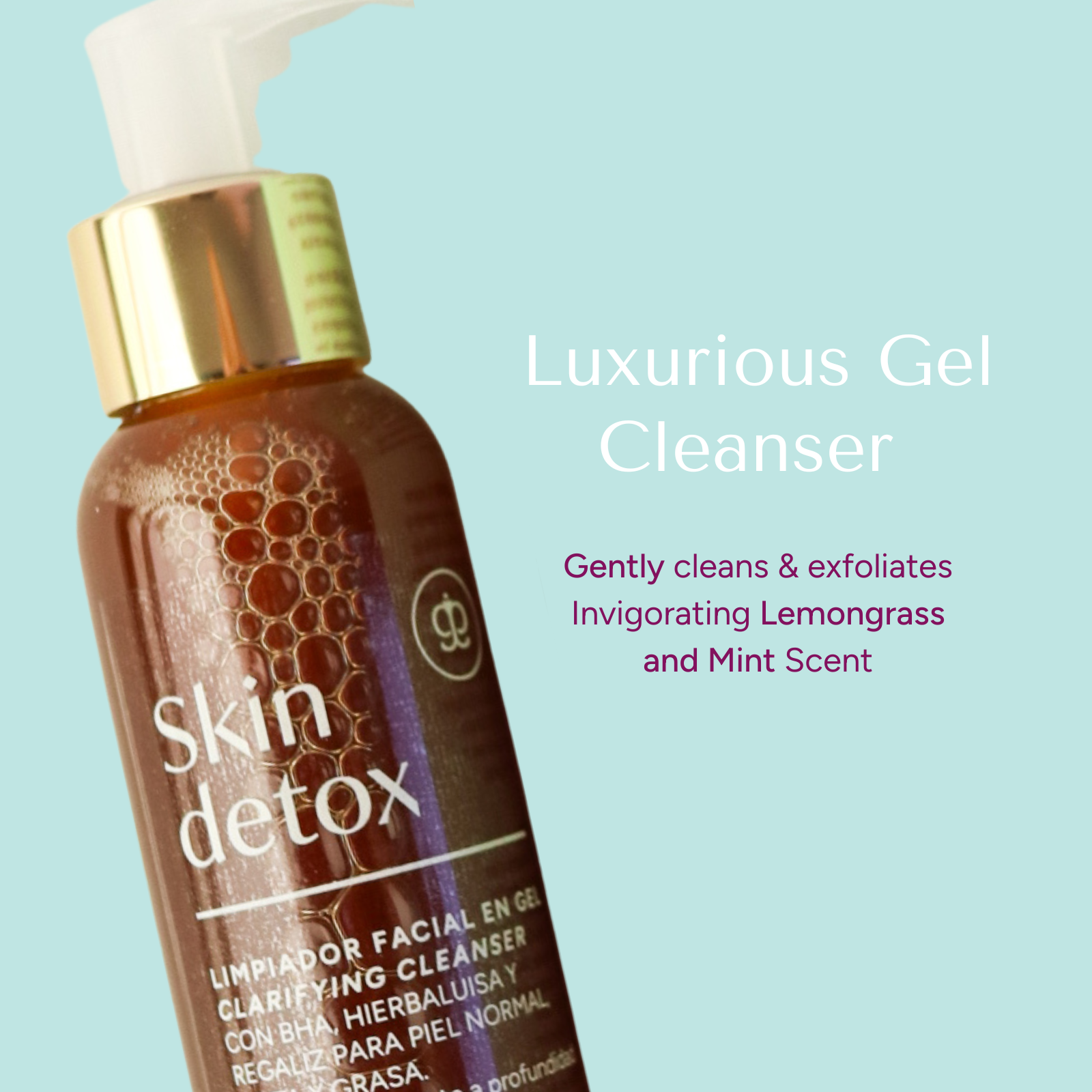 Skin Detox Purifying Licorice & Lemongrass Facial Cleanser