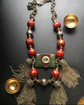 Tembo Tassel Necklace