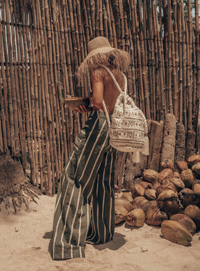 Tula Wayuu Gold Luxe Mochila