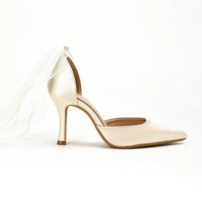 Deena Bridal Bow Heels