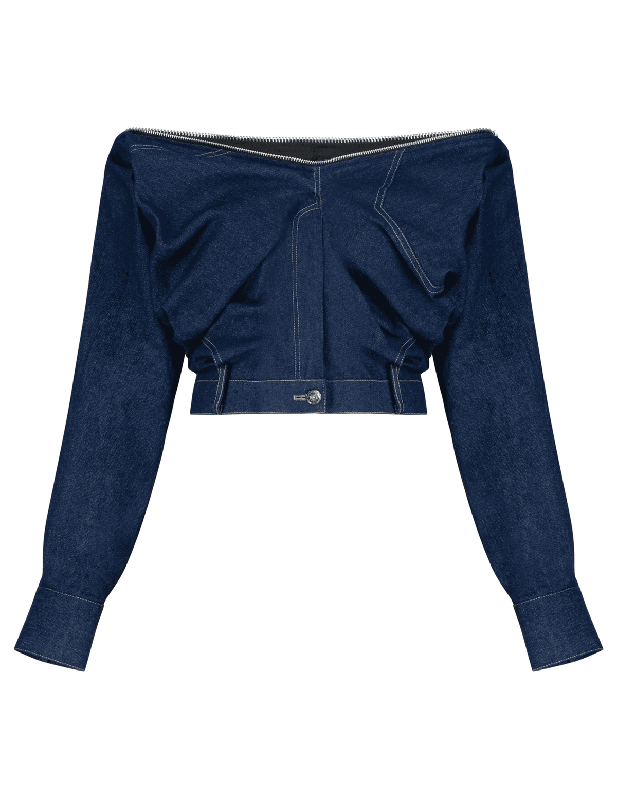 Denim Pants Top