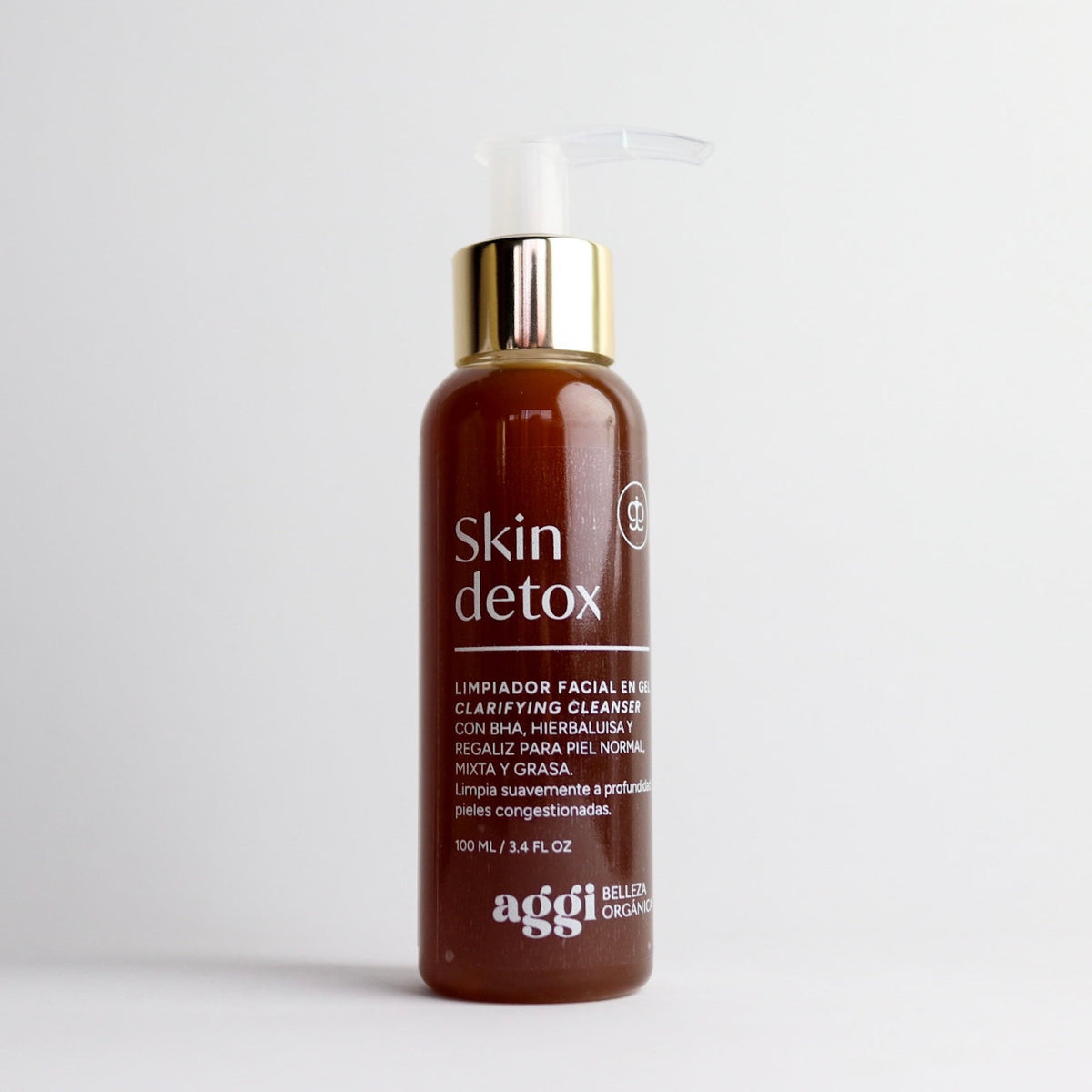Skin Detox Gel – Purifying BHA, Licorice & Lemongrass Facial Cleanser