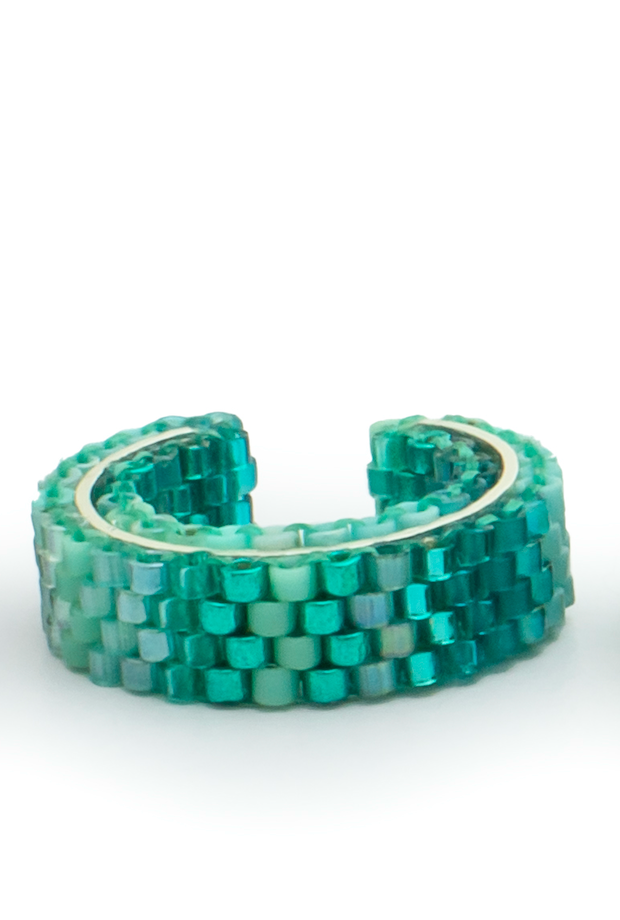 COLOR GEOMÉTRICO Miyuki Earcuffs