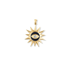 The Occhio Celeste Pendant