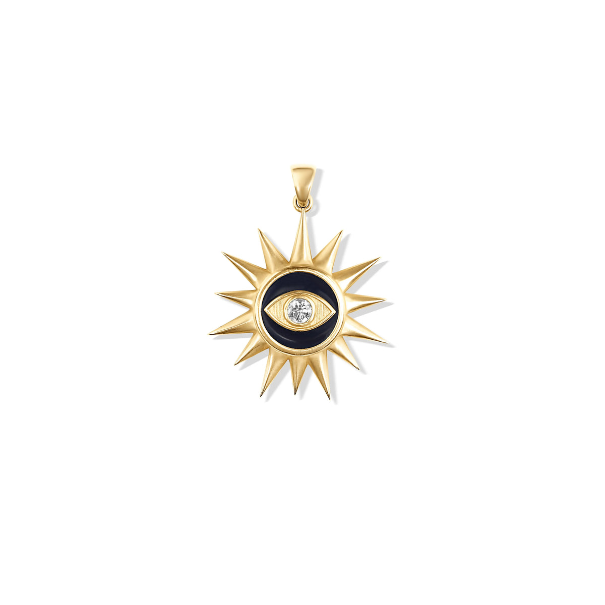 The Occhio Celeste Pendant