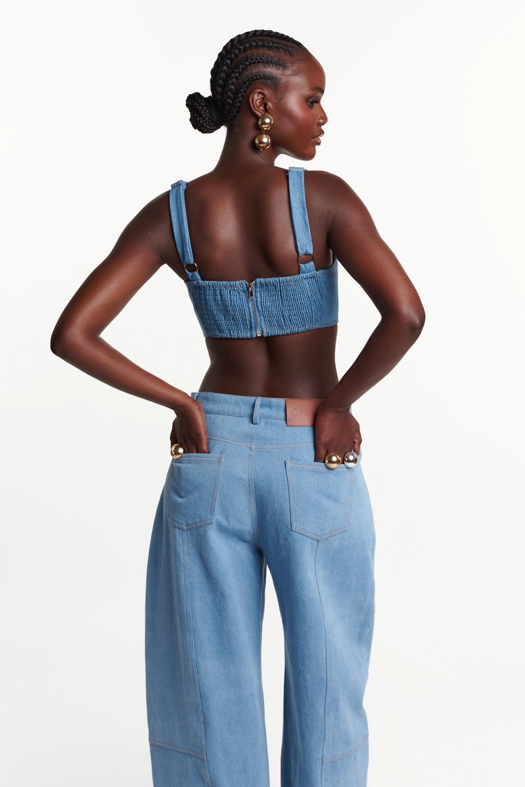 Light Denim Ira Pants