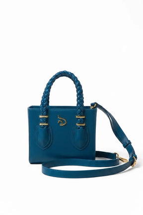 Boxy Tote With Gold Hardware