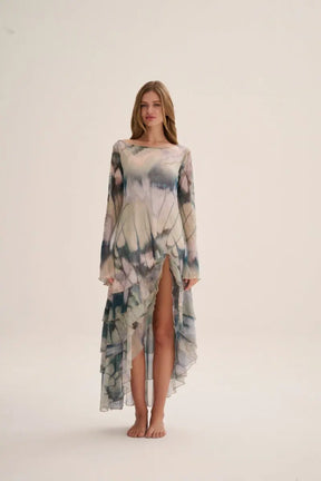 CHAPOLA Dress Print Sage
