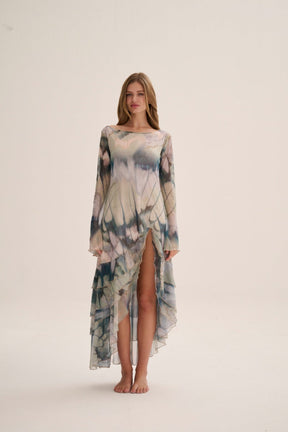 CHAPOLA Dress Print Sage