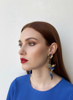 HUMMINGBIRD EARRINGS
