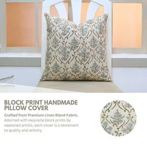 Boho Decor Linen Blend Pillow Cover- Vishal Pushp