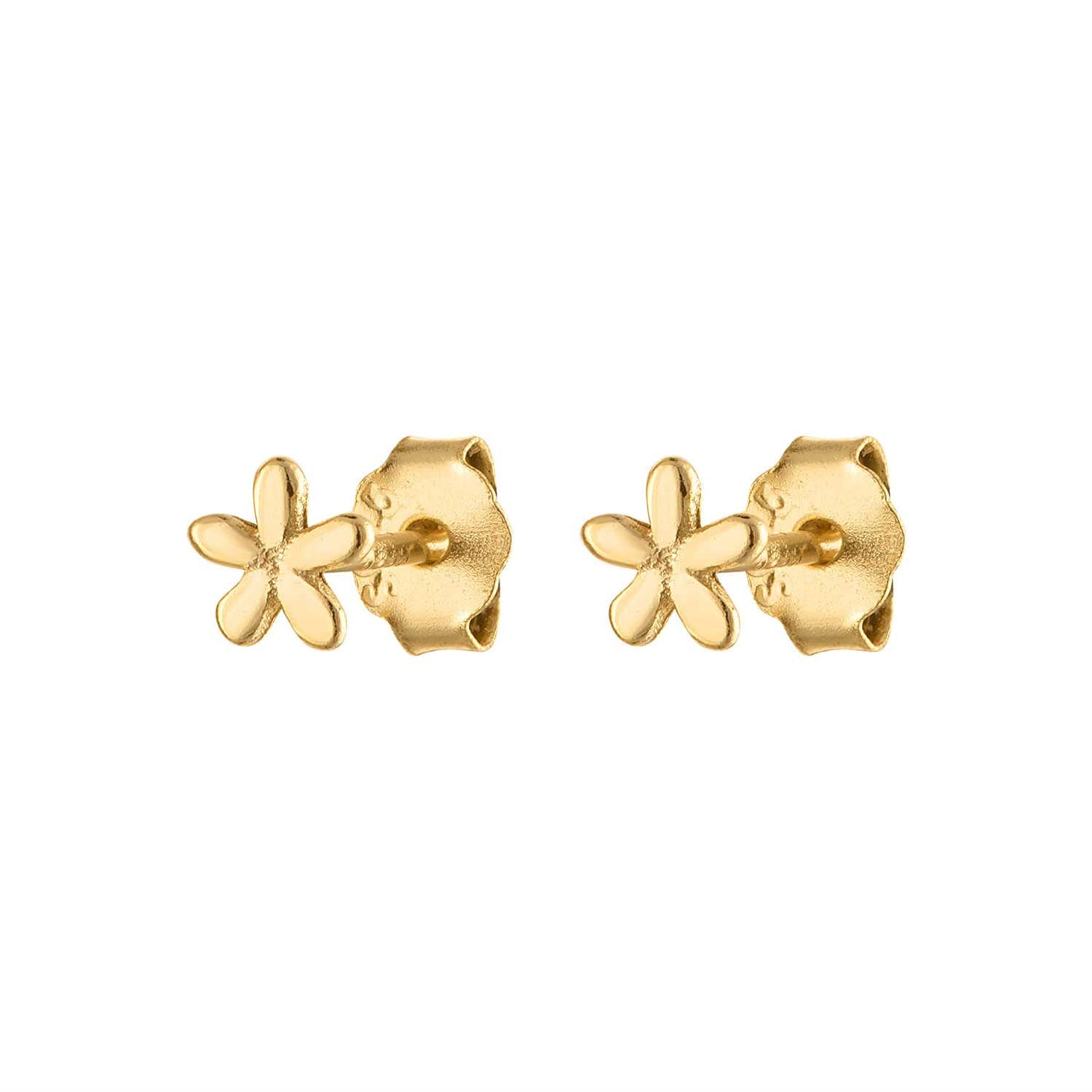 Flower Stud Sterling Silver Delicate Earring