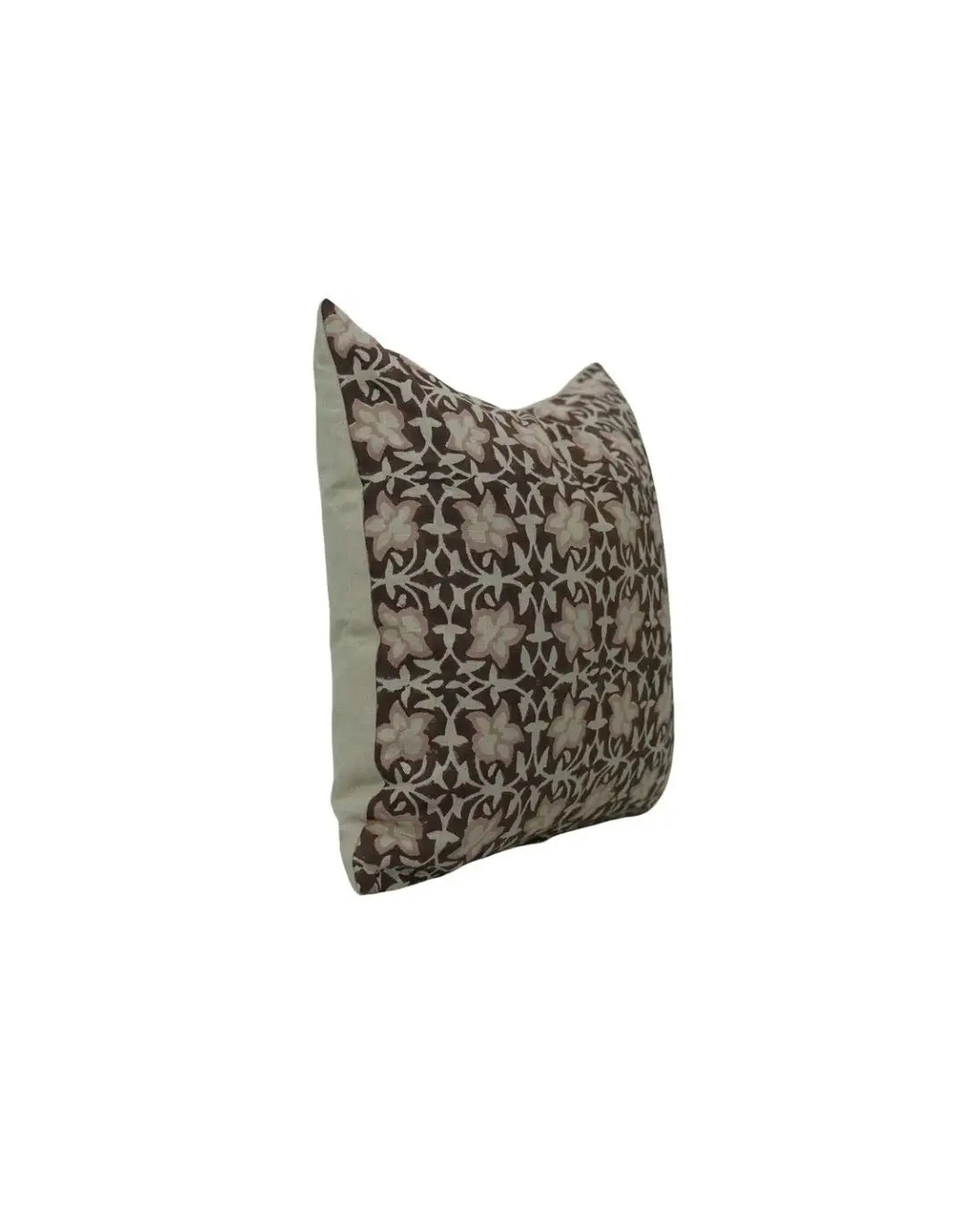 Unique Hand Block Print Home Decor Boho Pure Linen Pillow Cover- Chudamani