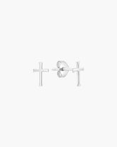 Cross Mini Stud Earring