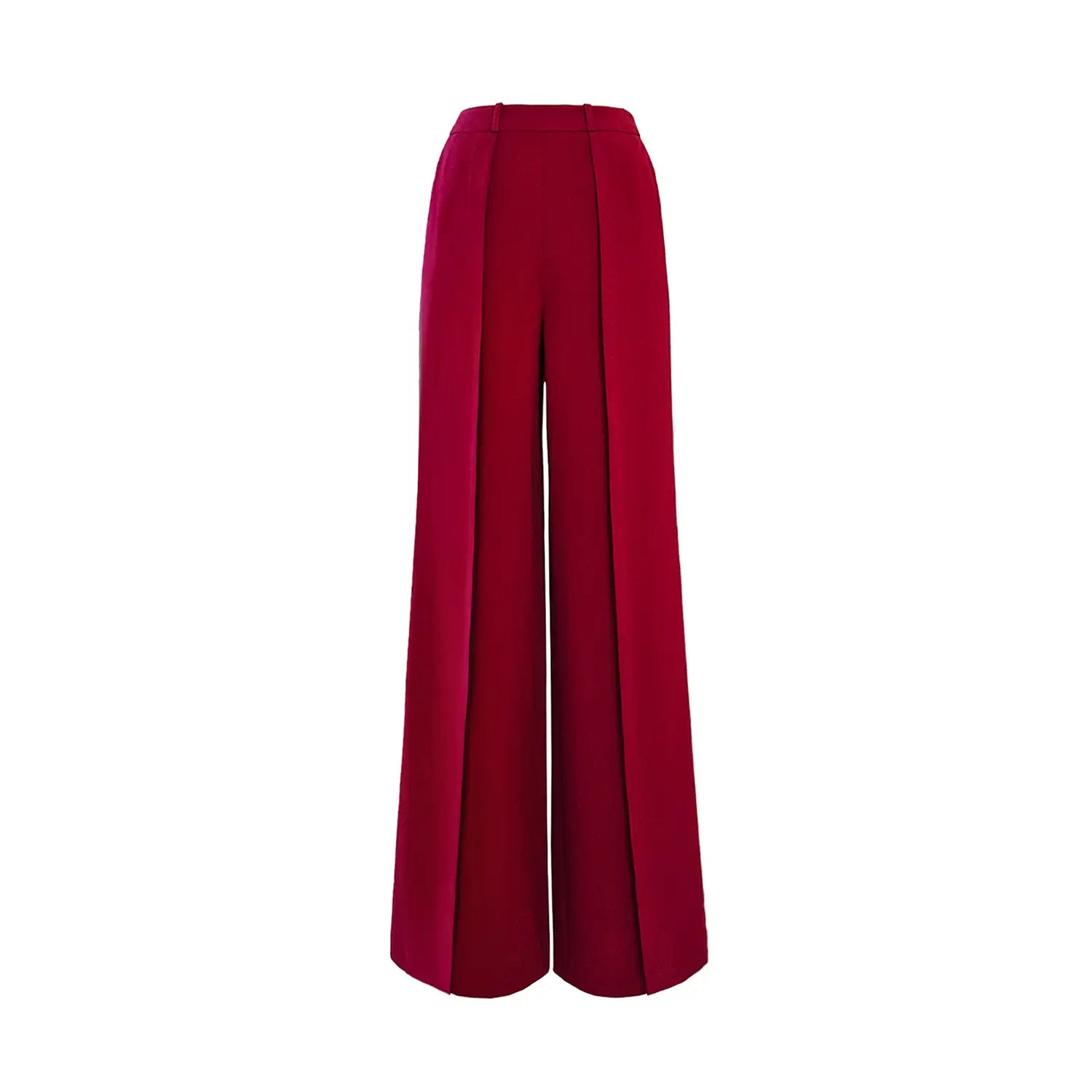 Dina Wide-Leg Crepe Pant