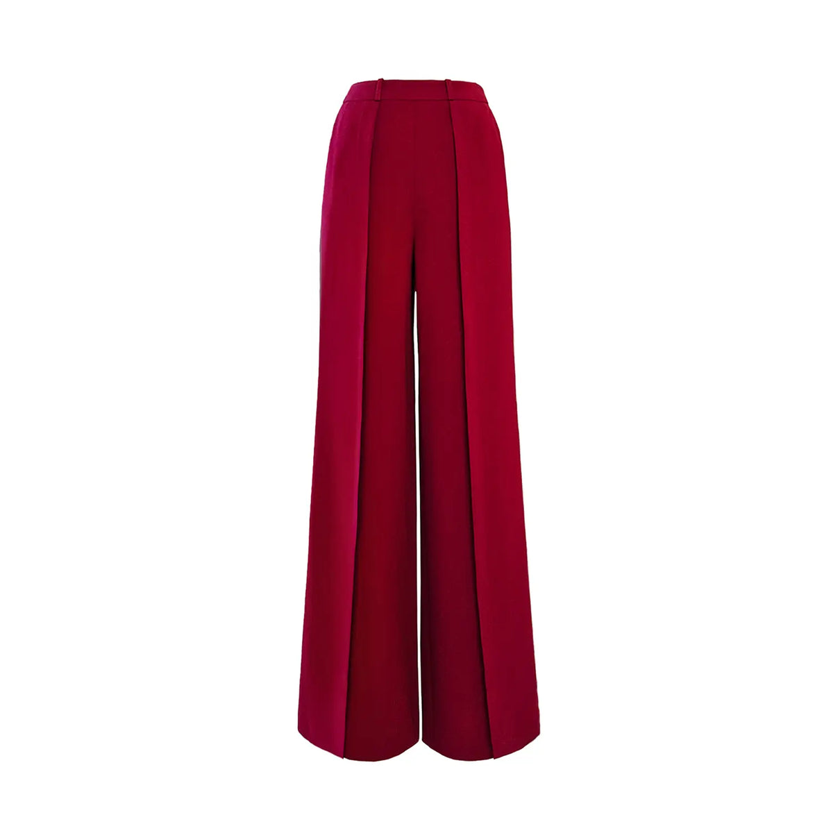 Dina Wide-Leg Crepe Pant