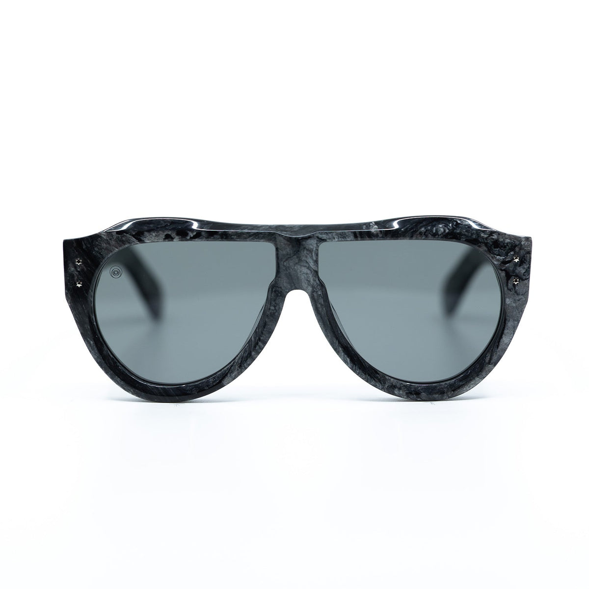 Otto Sunglasses with Marble Frame & Black Lens | Taxxon X Cruzada Special Edition