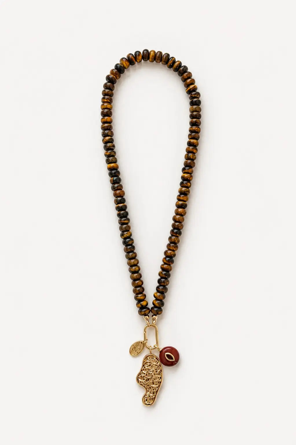 Golden Beaded Necklace