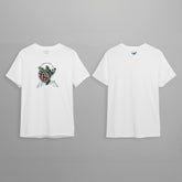 Winter Hand-Embroidered Organic Cotton T-Shirt