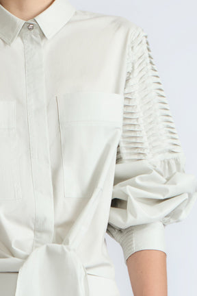 Ansley Blouse | Silver