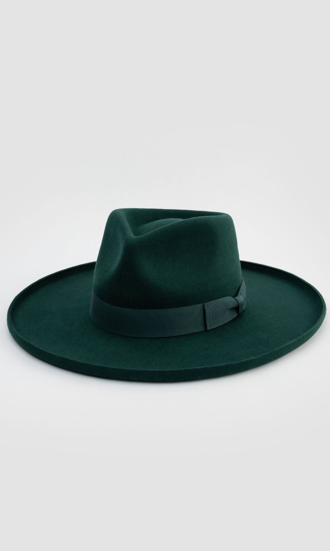Galilee Rancher Unisex Fedora Hat - Forest Green