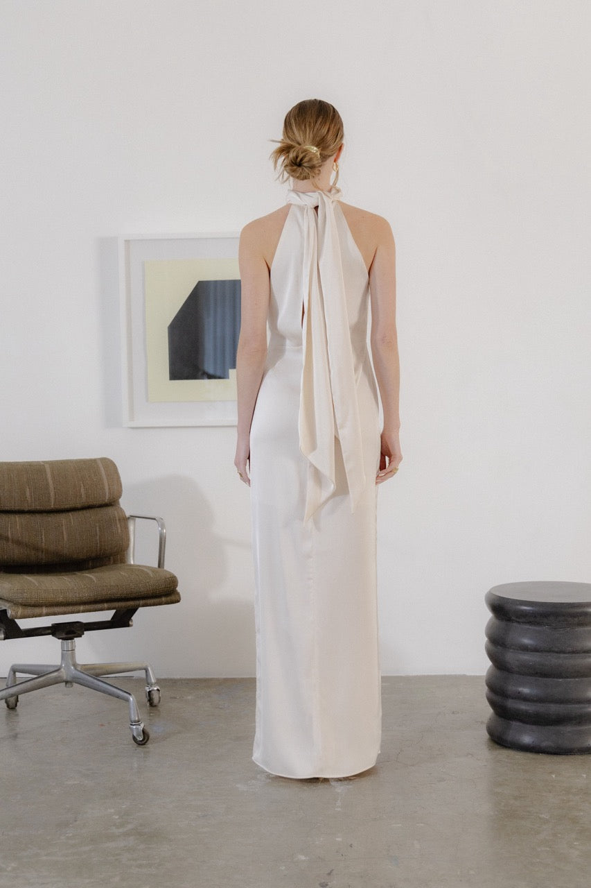 Isabella Dress - Ivory