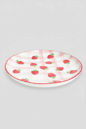 Dessert Plate - Strawberry Shortcake ( Set Of 2 ), 7 Inches
