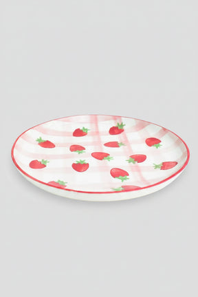 Dessert Plate - Strawberry Shortcake ( Set Of 2 ), 7 Inches