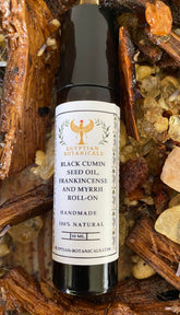 Black Cumin Seed Oil, Frankincense & Myrrh Roll-On