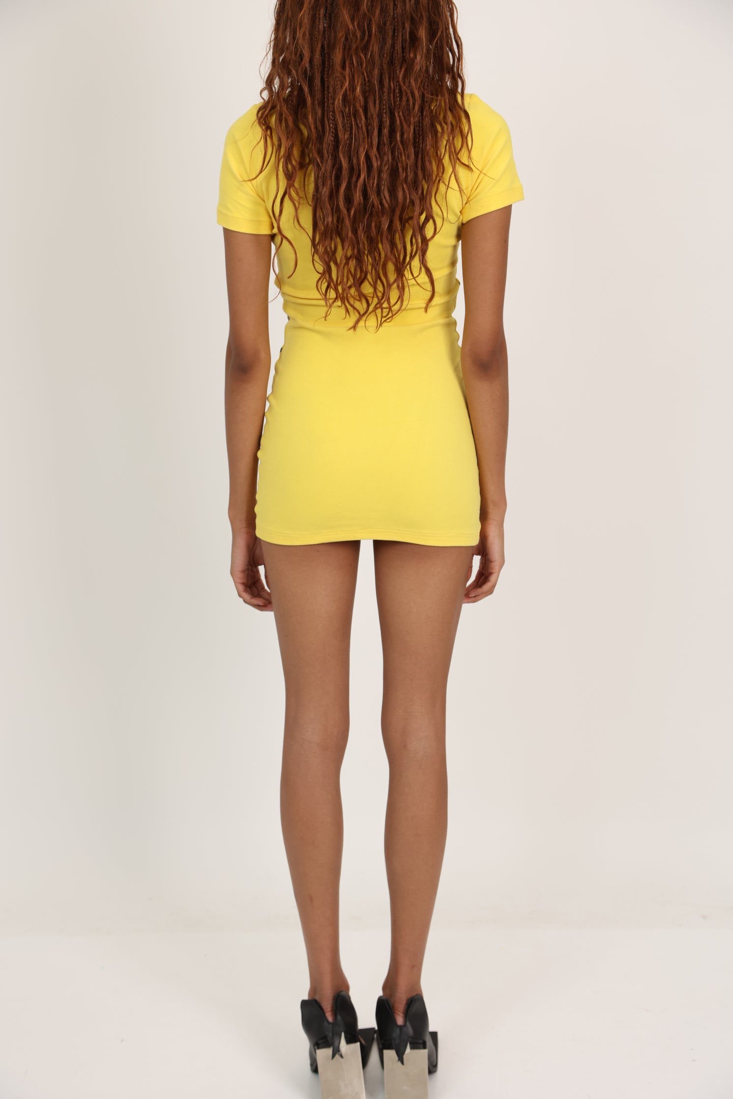 “Tia Adeola” Logo Mini Dress