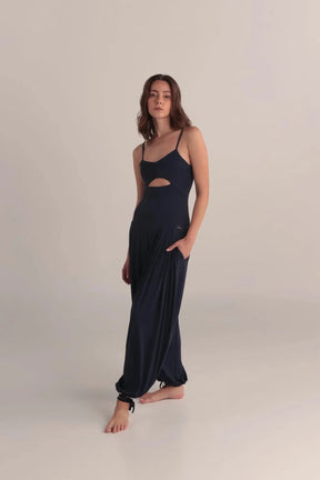 Solar Jumpsuit Soft Rayon Yoga Lounge