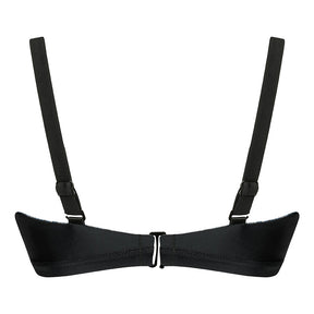 Curvy Kate Swim & Tonic Reversible Triangle Bikini Top Black/Snake