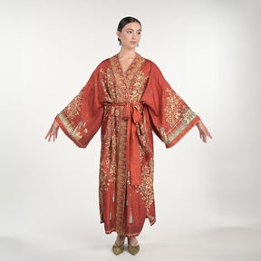 Tree Of Life Silk Robe