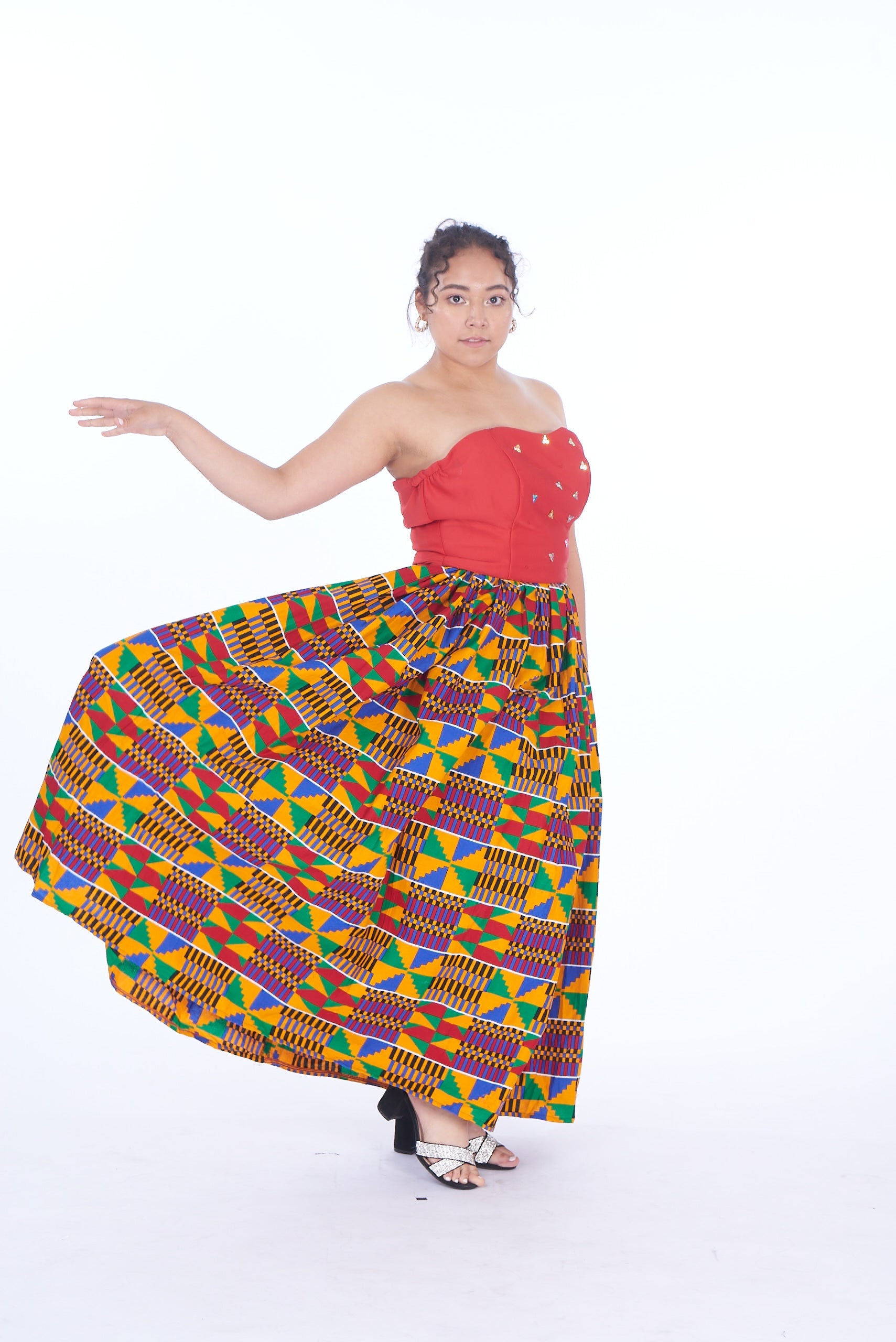 Efua Kente Skirt