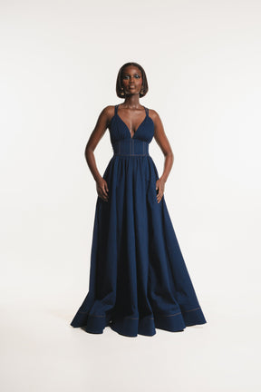 Denim ADELE Maxi Dress