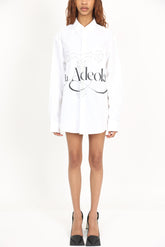 Logo Print Button Down